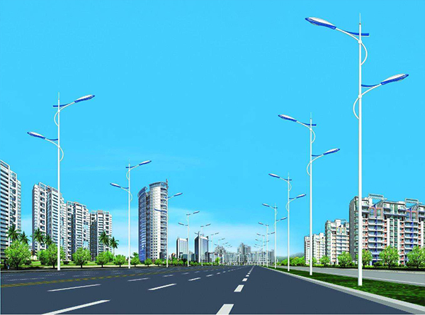 双臂路灯