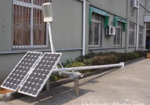 太阳能路灯自行安装注意三点